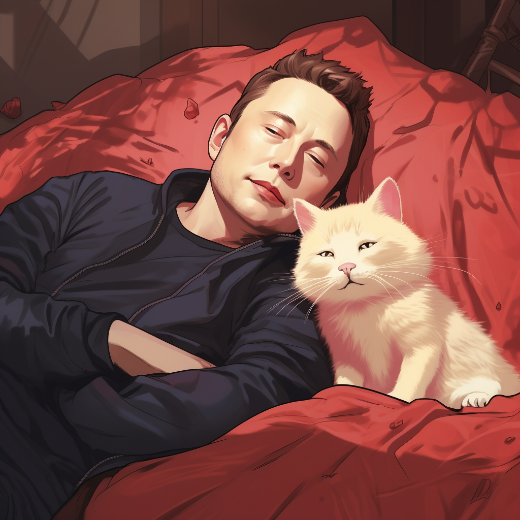 Elon Musk Doing Yoga Nidra