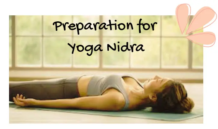 preparation for Yoga Nidra