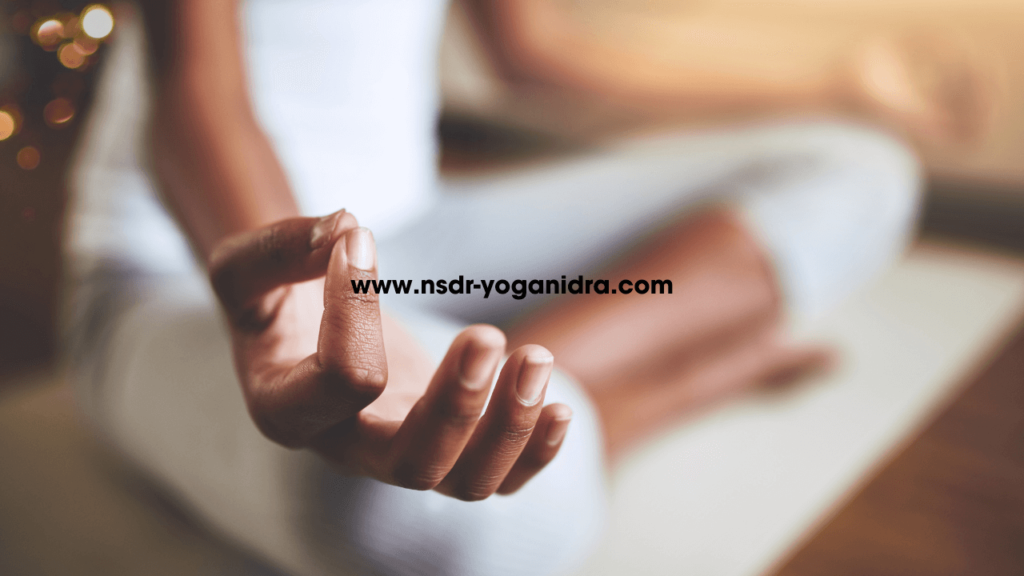 Align center for Yoga Nidra
