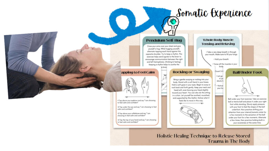Holistic healing technique Ssomatic Experience to release stored trauma in the body
