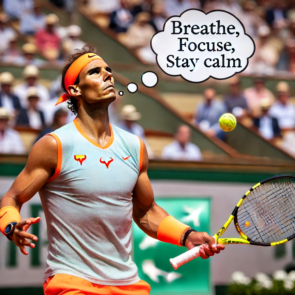 Meditation and in the zone Rafael Nadal 